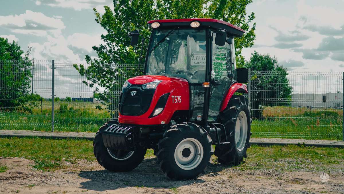 TYM SUPER KAINA IR KOKYBĖ T575, тракторы