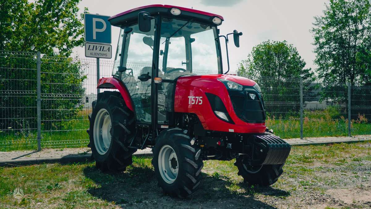 TYM SUPER KAINA IR KOKYBĖ T575, тракторы
