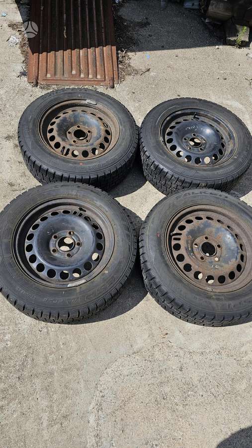 Opel, стальные штампованные диски, R15