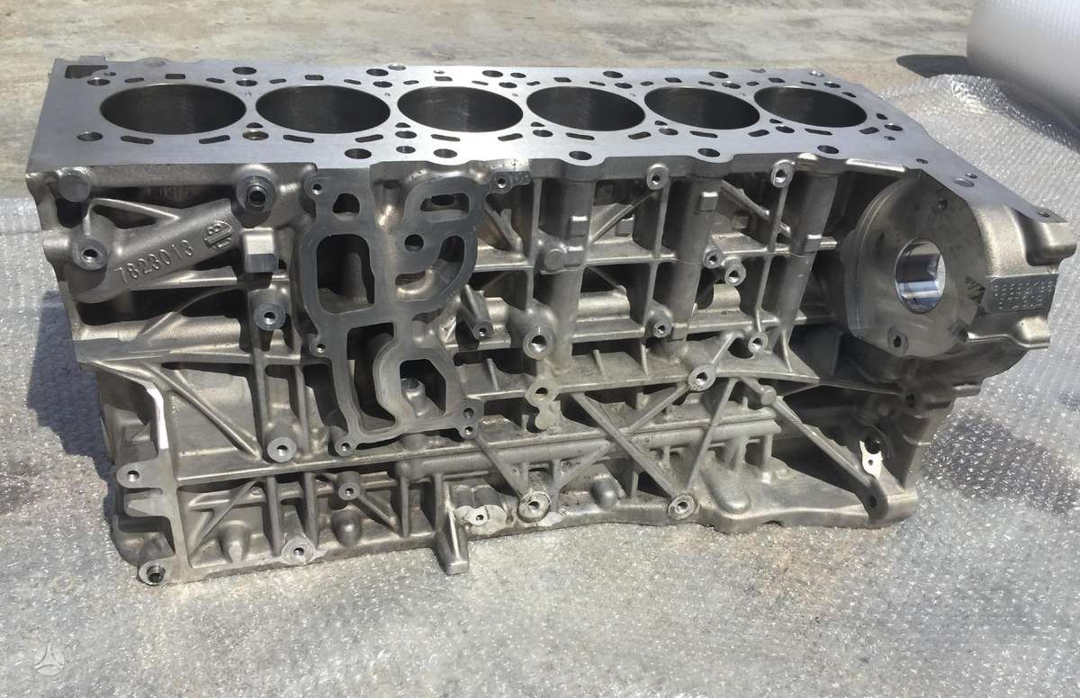 BMW X5, N57d30b, engine block