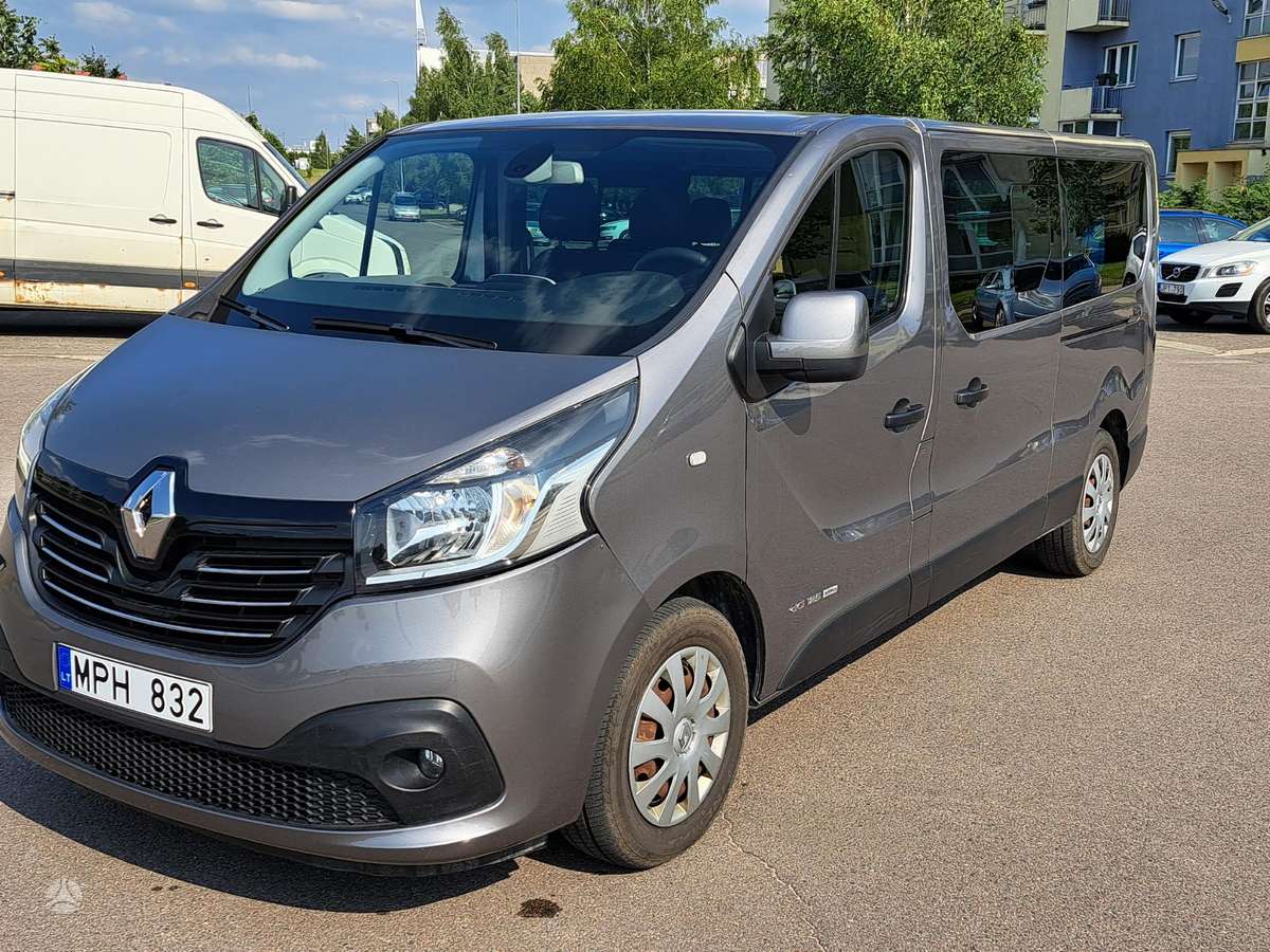 Renault Trafic. multivan, vivaro, ford, keleivinis mikroautobusas