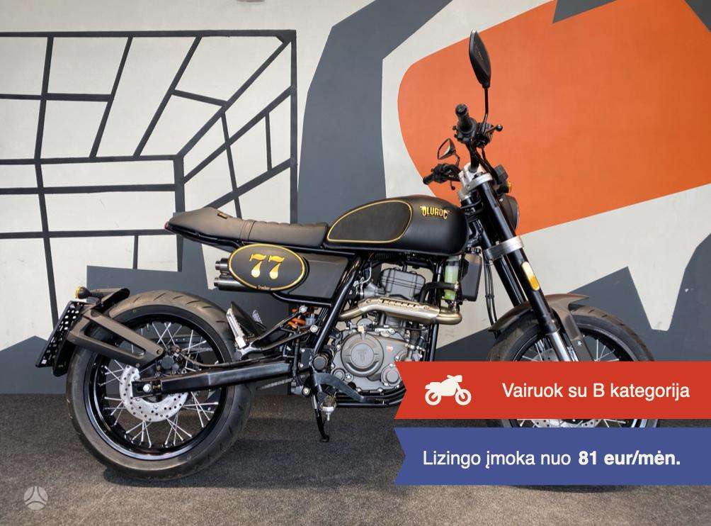 BLUROC Tracker 125cc, street / classic