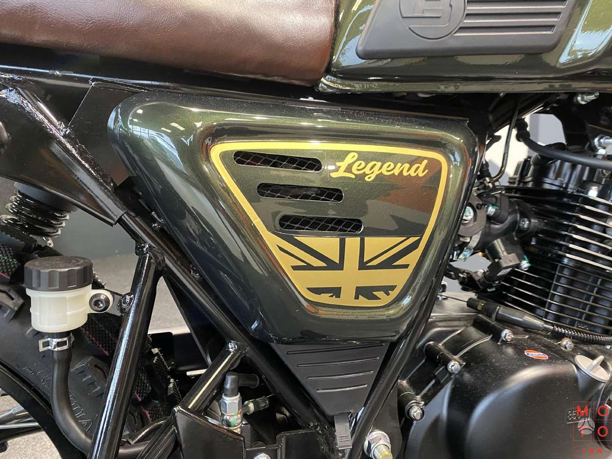 BLUROC Legend 125cc, street / classic