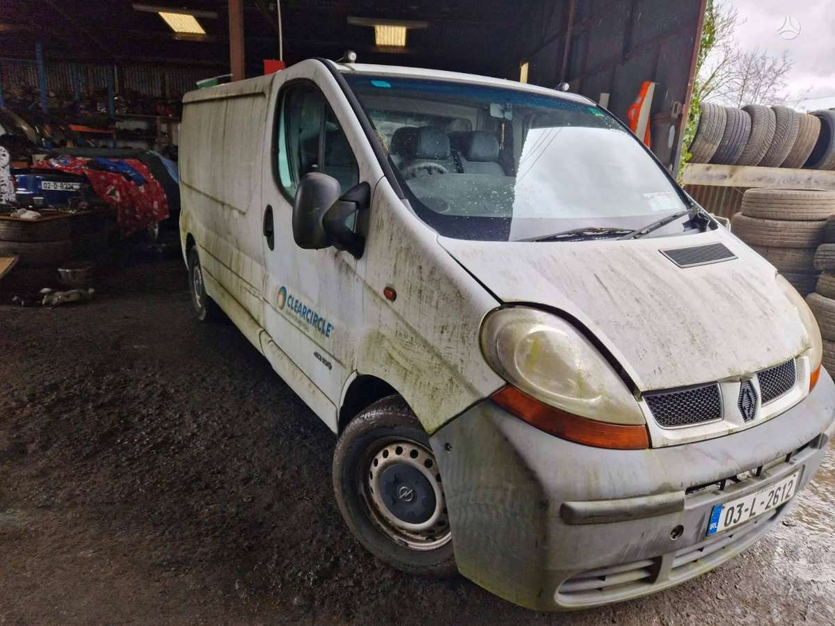 Renault Trafic, krovininiai mikroautobusai