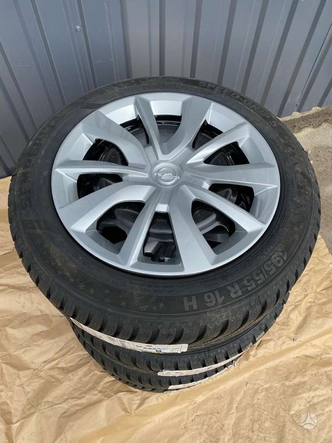 Opel, tērauda apzīmogoti, R16