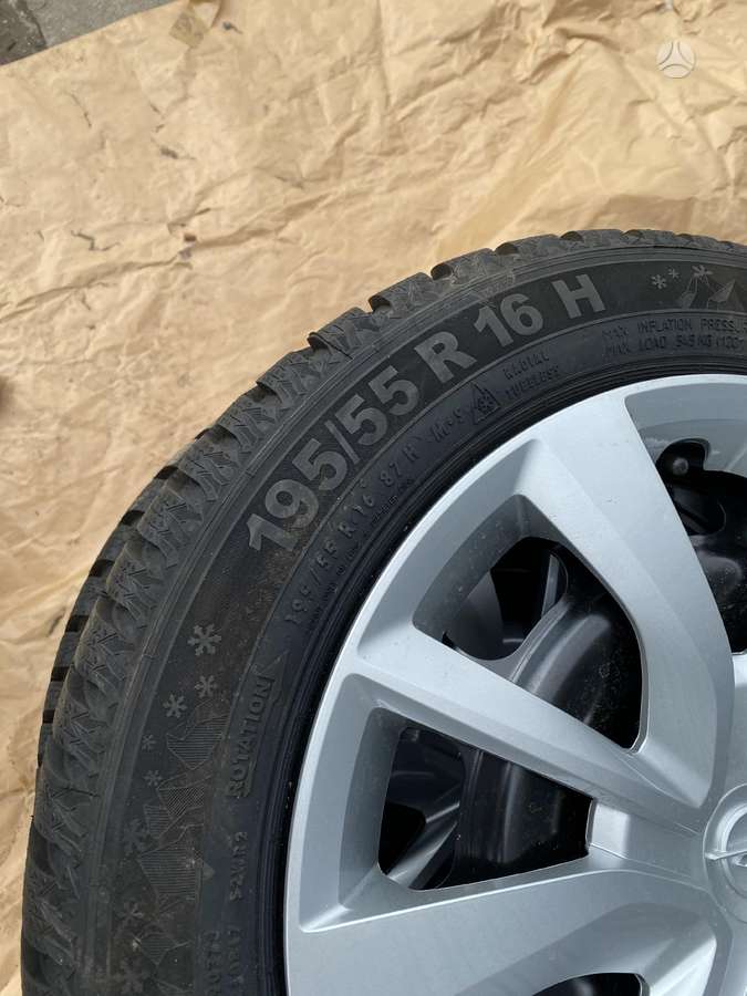 Opel, plieniniai štampuoti, R16