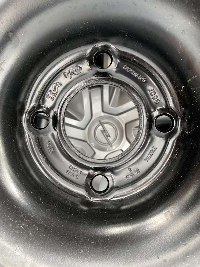 Opel, tērauda apzīmogoti, R16