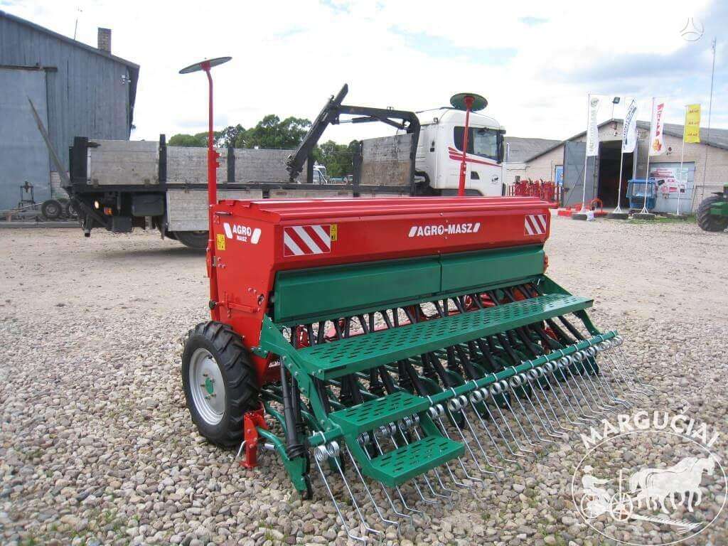 AGRO-MASZ Grūdų sėjamosios, seeders, planters