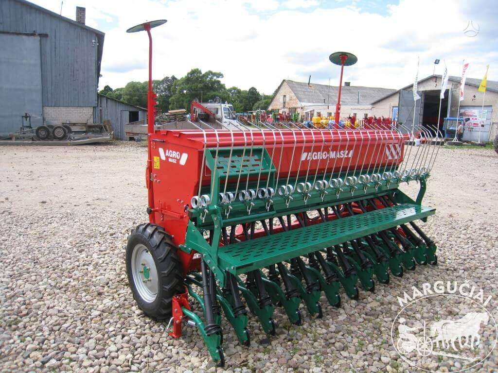 AGRO-MASZ Grūdų sėjamosios, seeders, planters