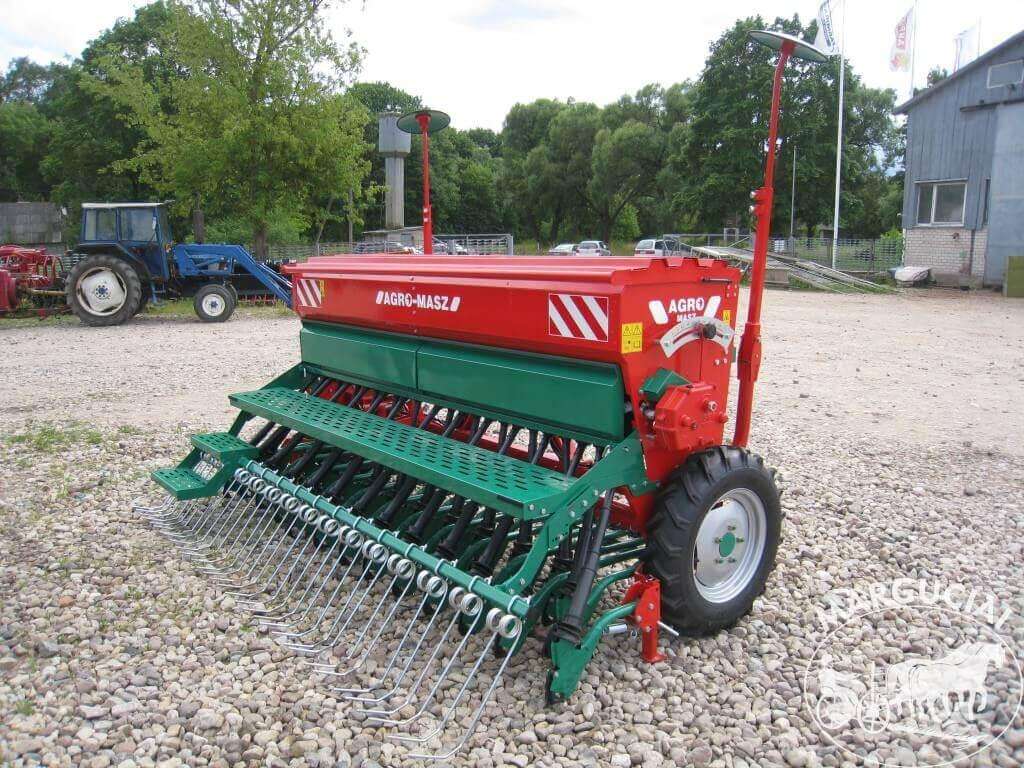 AGRO-MASZ Grūdų sėjamosios, seeders, planters