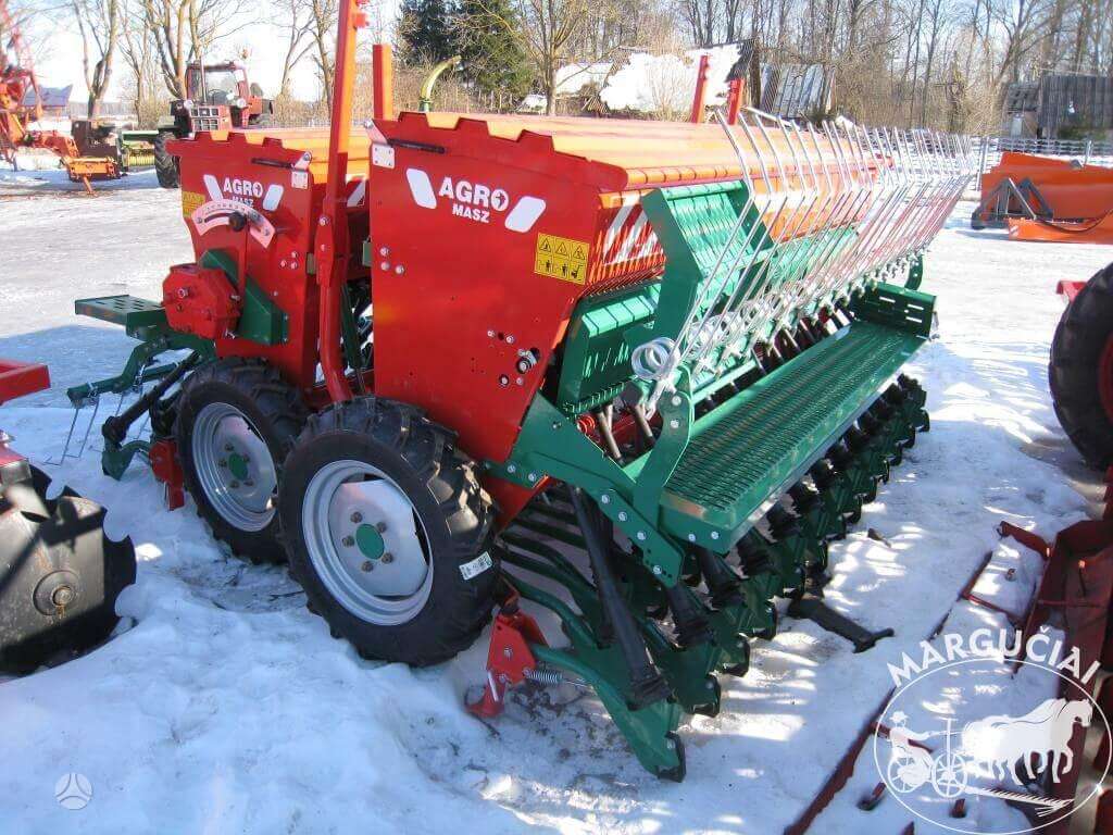 AGRO-MASZ Grūdų sėjamosios, seeders, planters