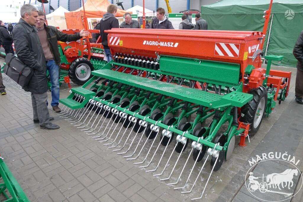 AGRO-MASZ Grūdų sėjamosios, seeders, planters