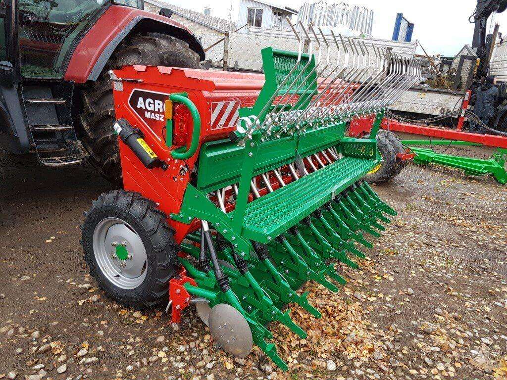 AGRO-MASZ Grūdų sėjamosios, seeders, planters