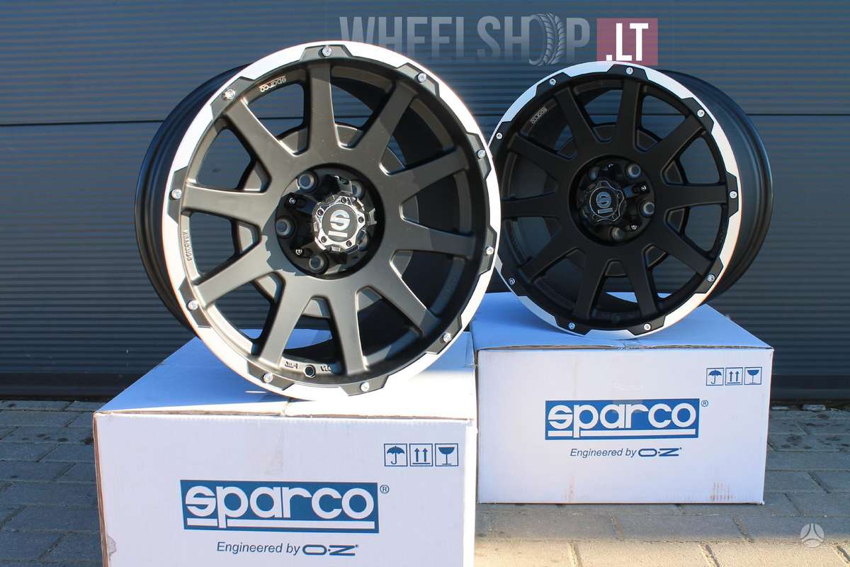 Sparco Dakar Matt Black, легкосплавные , R18