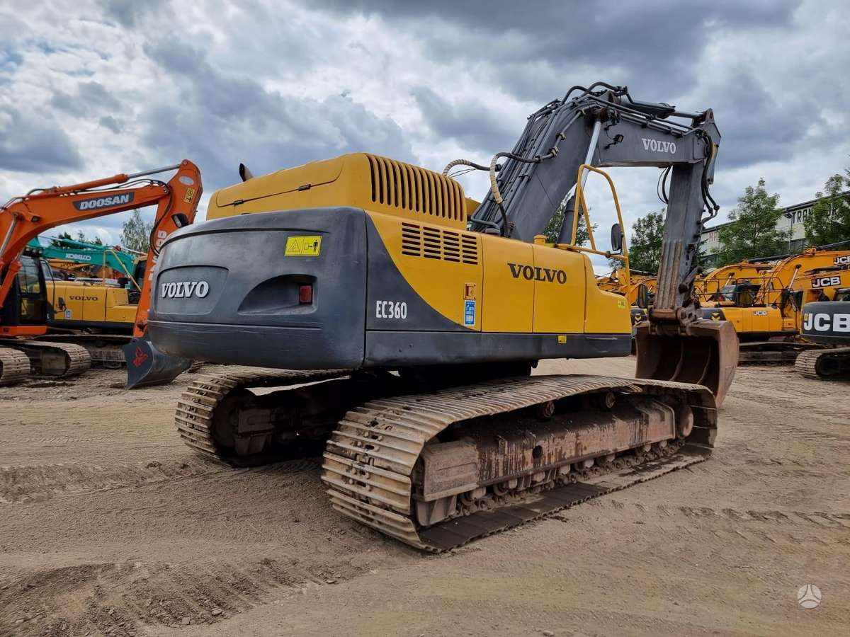 Volvo EC 360, экскаваторы