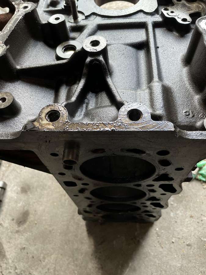 Ford Transit Custom engine block