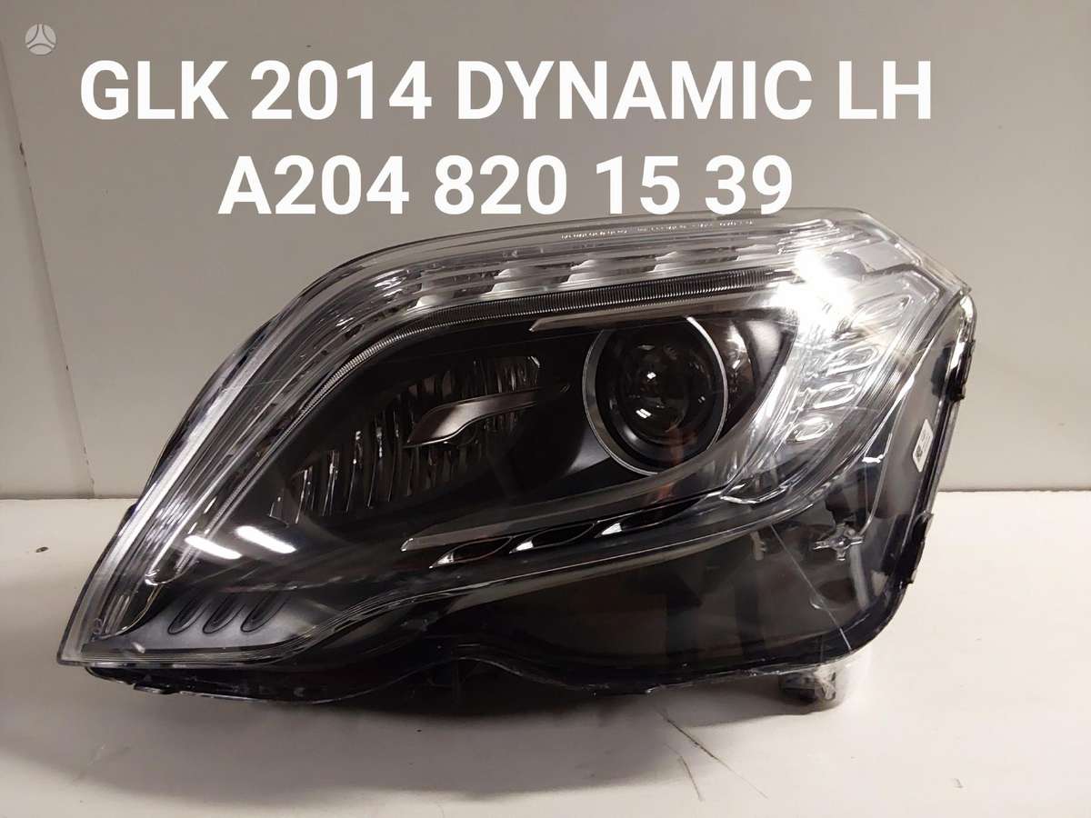 Mercedes-Benz GLK klasė dalimis