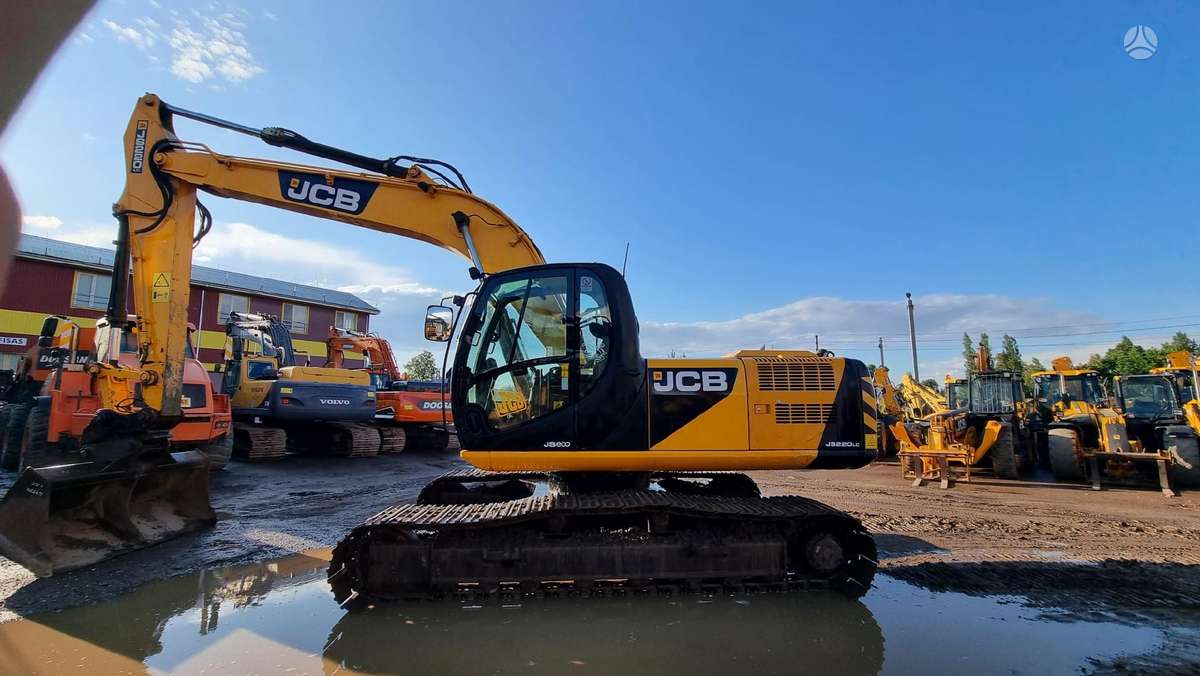 JCB JS220 LC, экскаваторы
