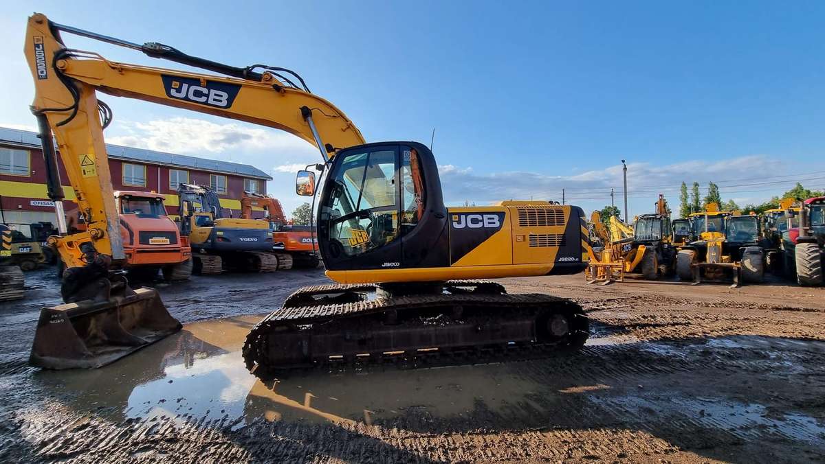 JCB JS220 LC, экскаваторы