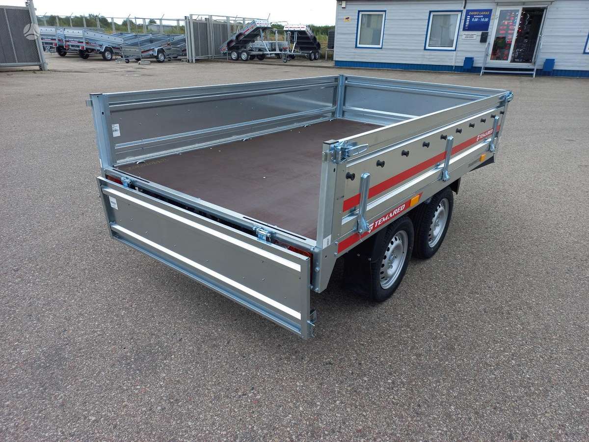 TEMARED Transporter 2515/2, passenger car trailers