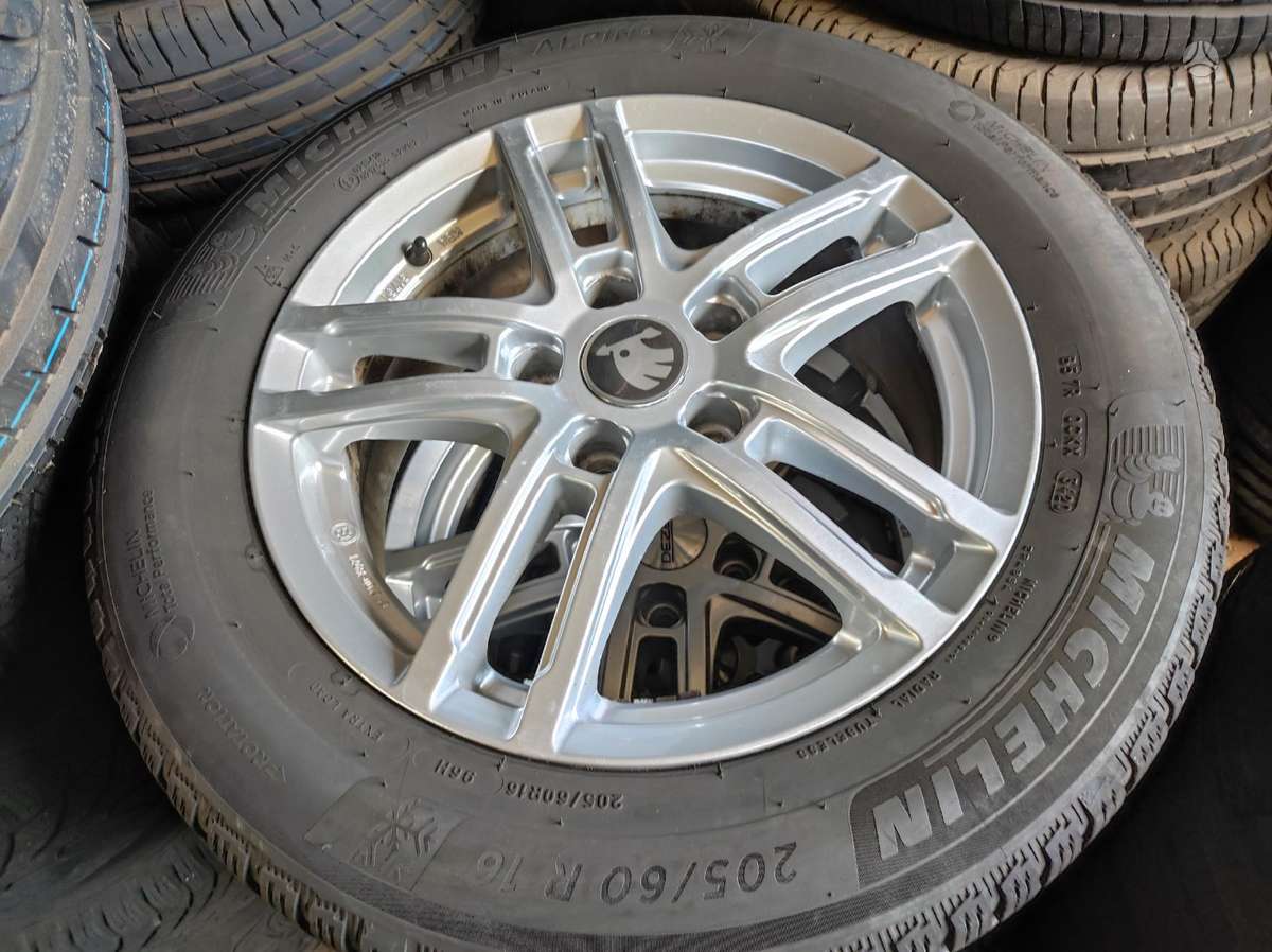 Skoda, light alloy, R16