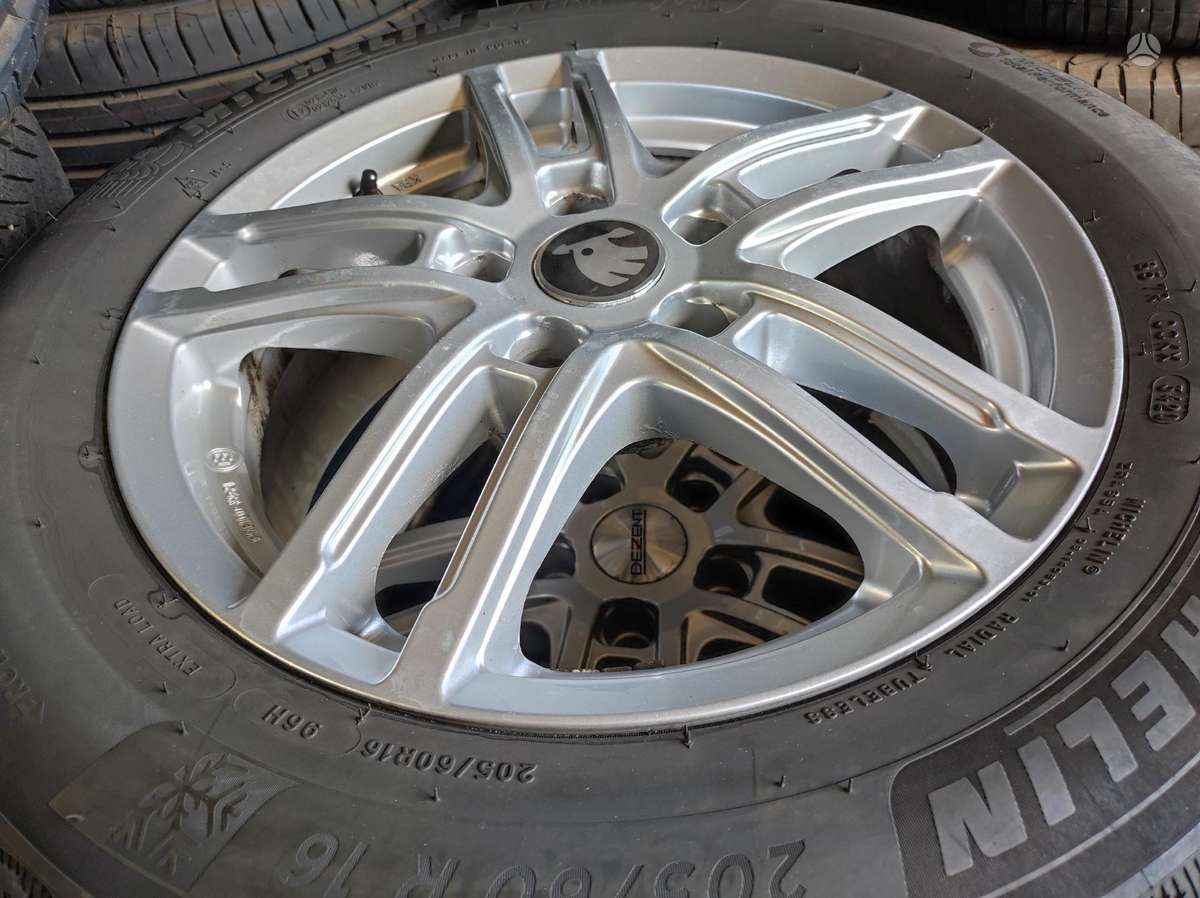 Skoda, легкосплавные , R16
