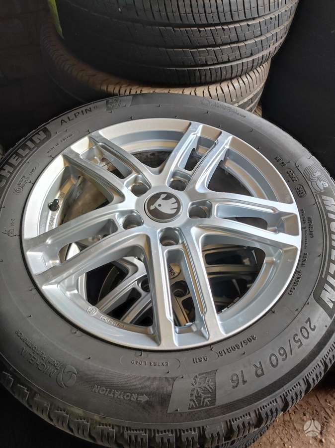 Skoda, light alloy, R16