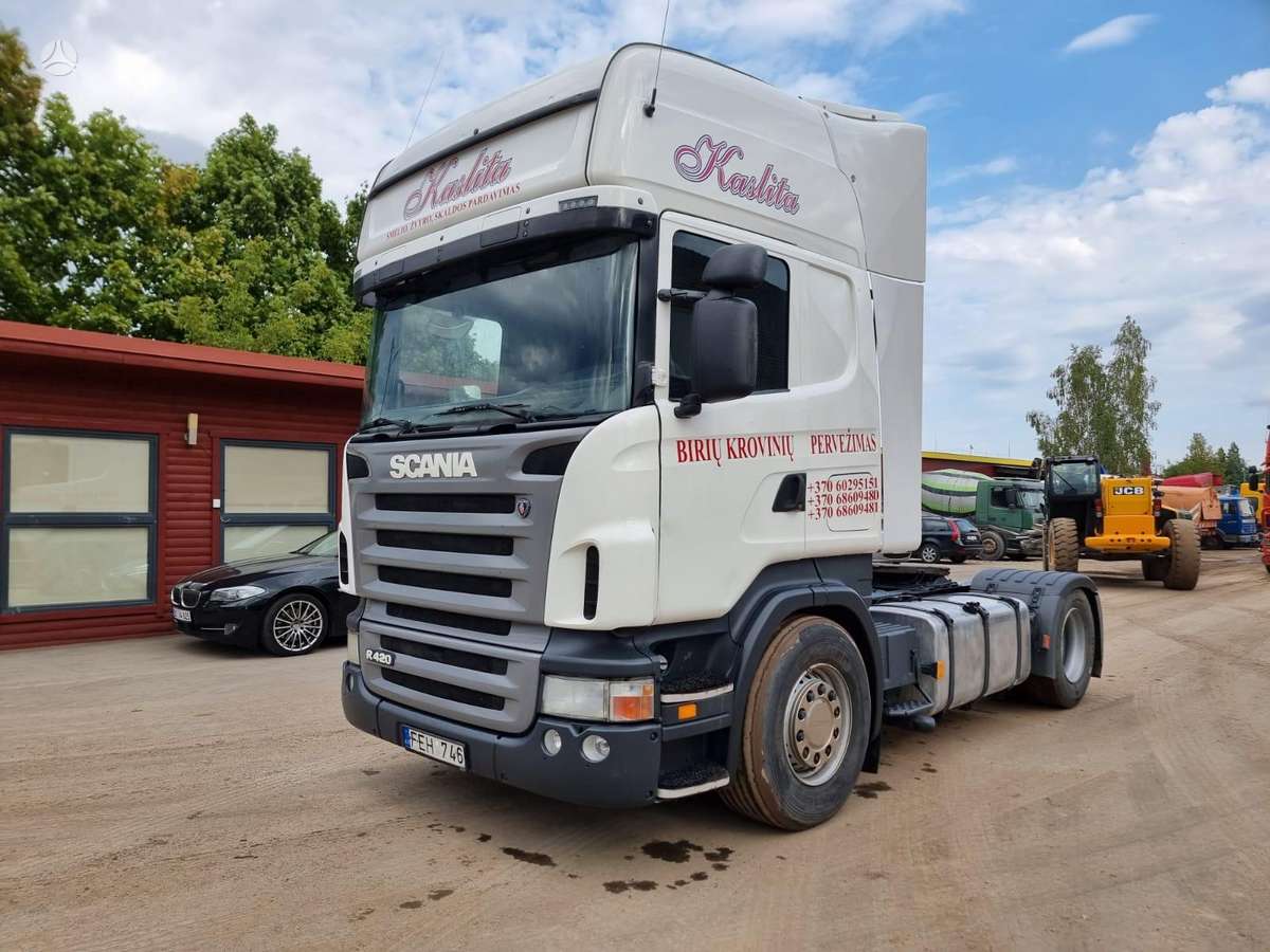 Scania R420, double sleeper
