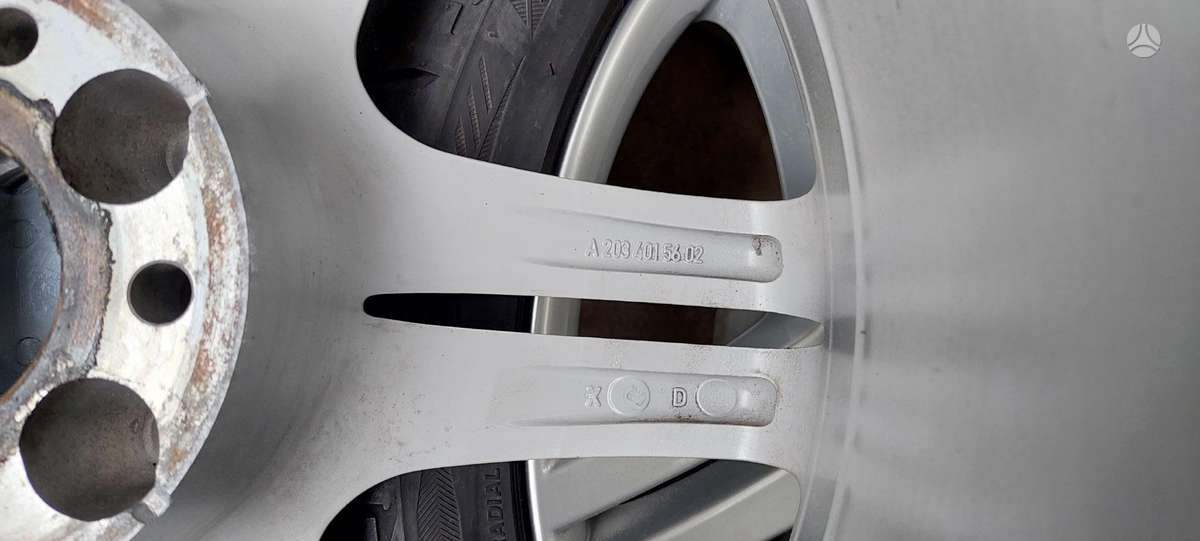 Mercedes-Benz, light alloy, R18