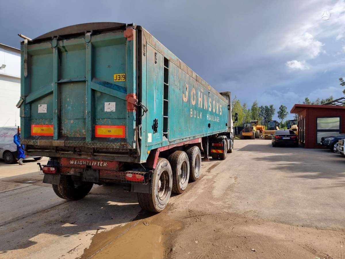Weightlifter, dumper / tipper