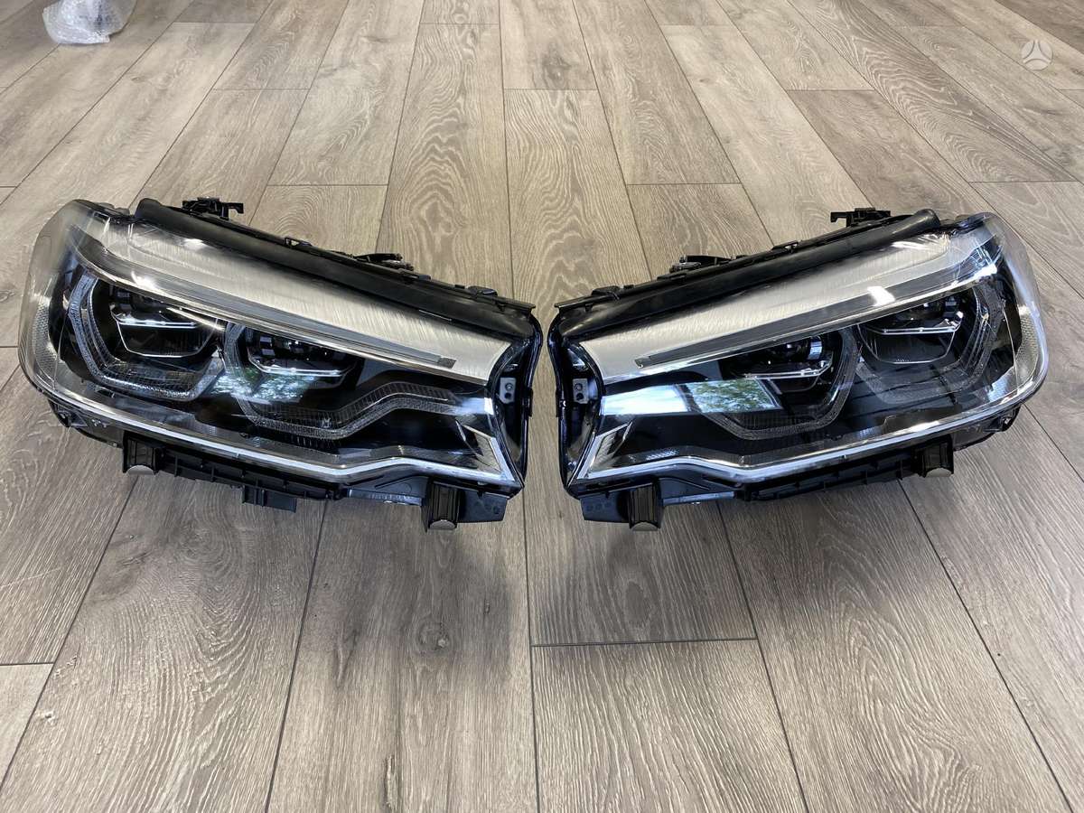 BMW 5 serija žibintai