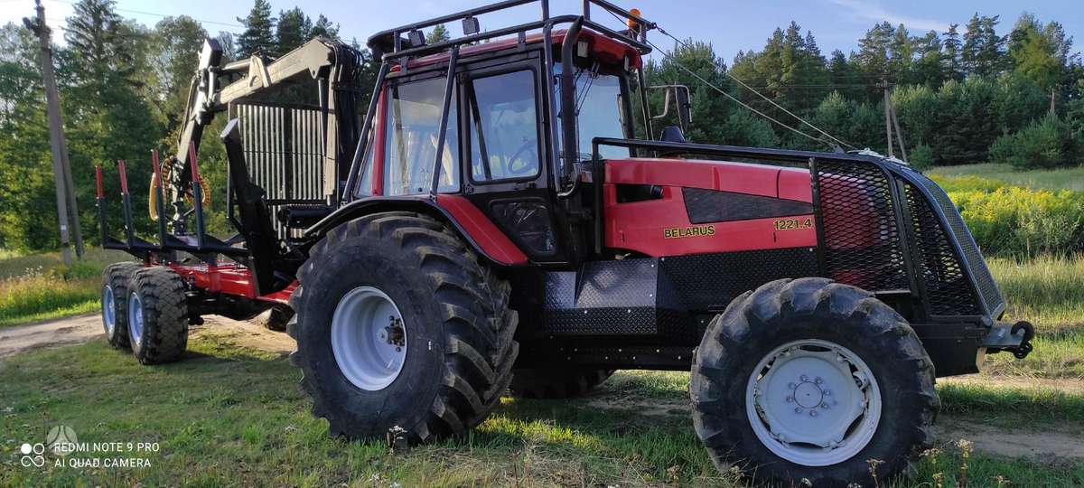 MTZ 1221.4, forest tractors