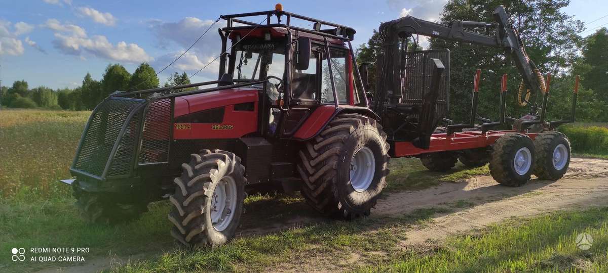 MTZ 1221.4, лесные тракторы