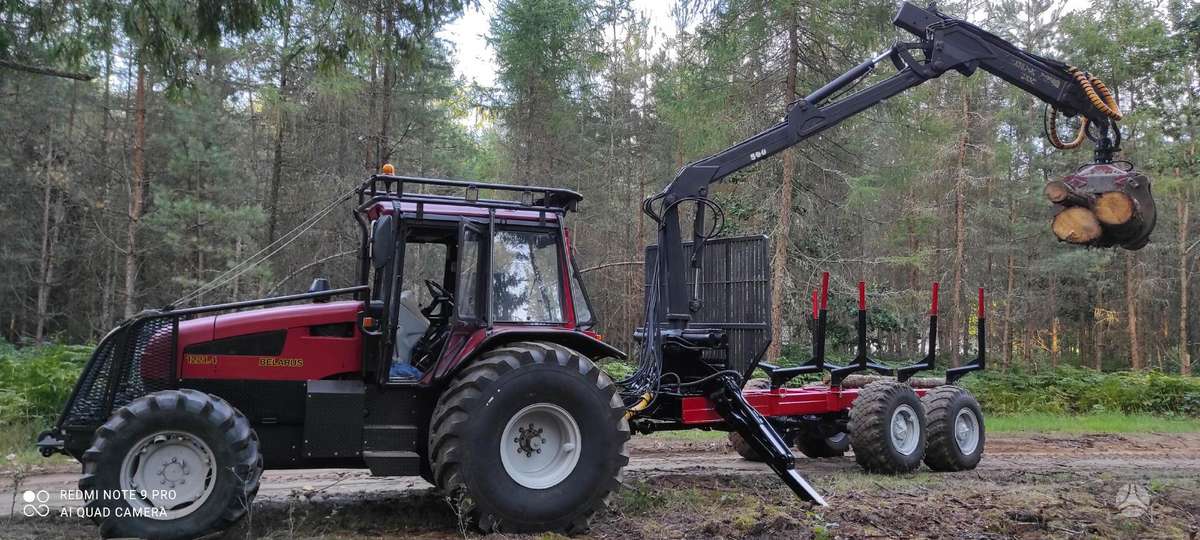 MTZ 1221.4, лесные тракторы