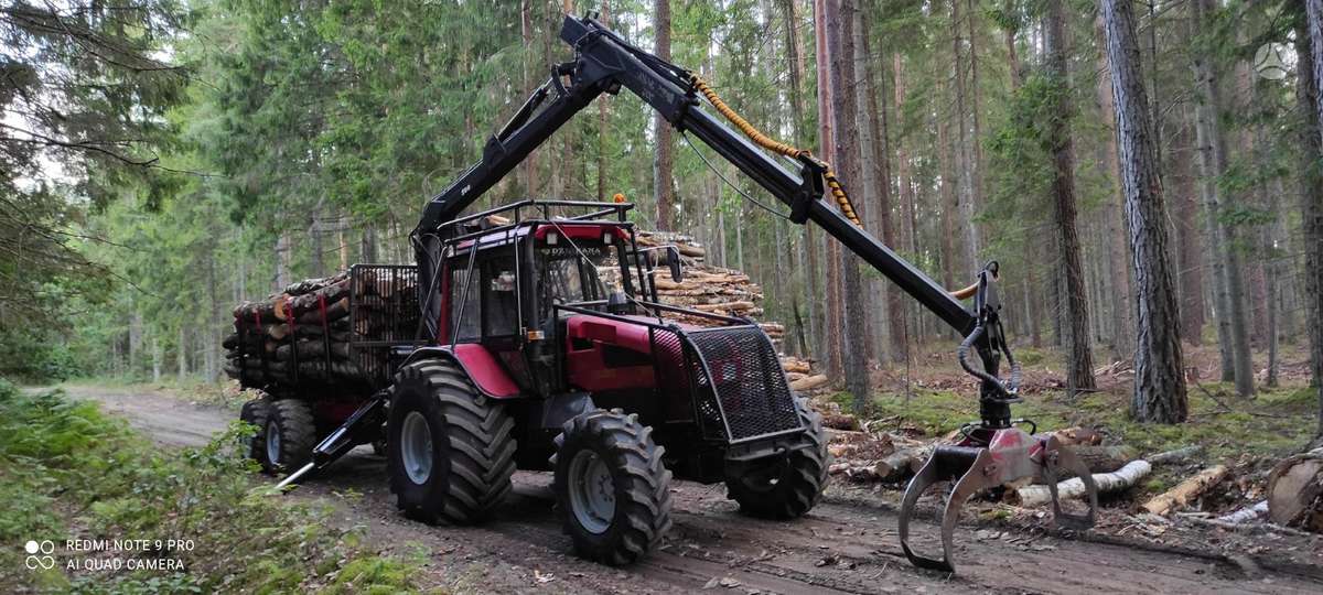MTZ 1221.4, лесные тракторы