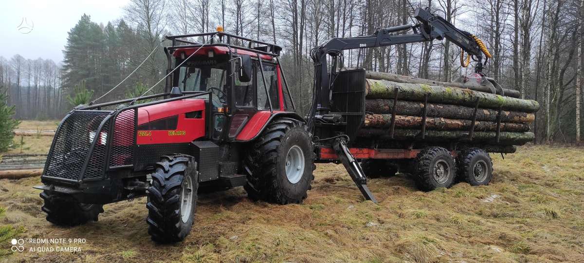 MTZ 1221.4, forest tractors