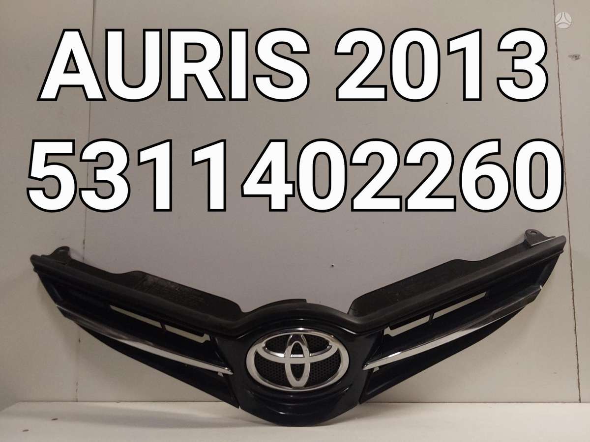Toyota Auris по частям