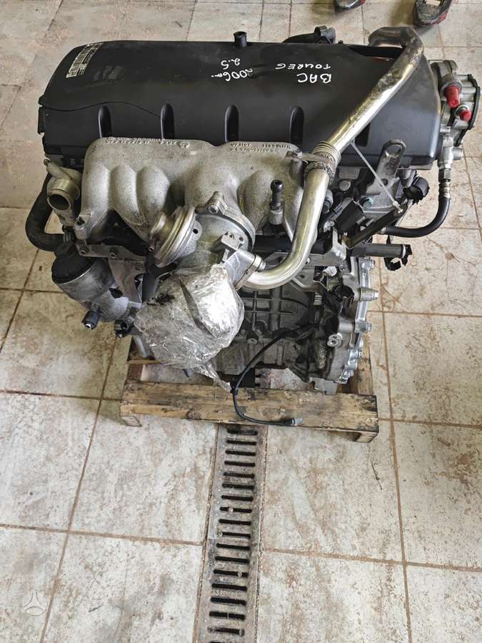 Volkswagen Touareg, Bac