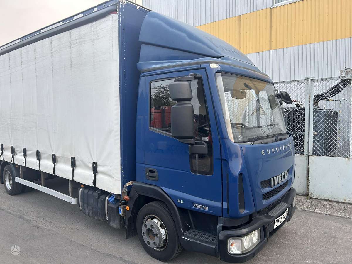 Iveco 75E16 e6, пологовые / тентовые