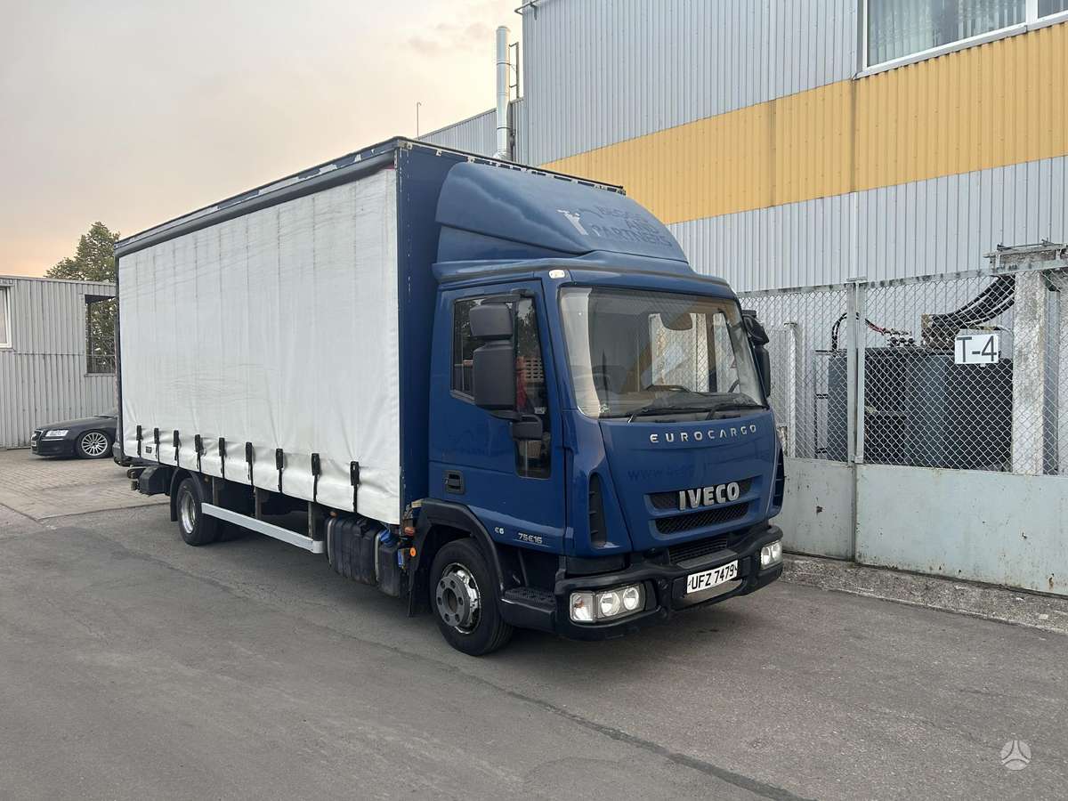 Iveco 75E16 e6, пологовые / тентовые