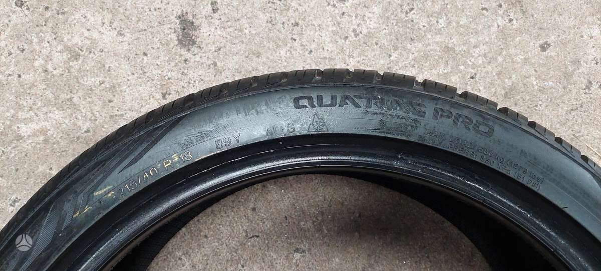 Vredestein, universalios 215/40 R18