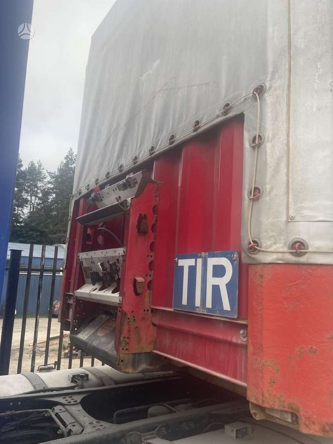Krone, бортовые с тентом