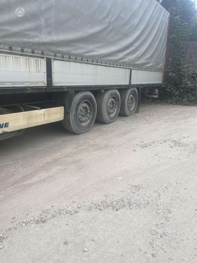 Krone, бортовые с тентом
