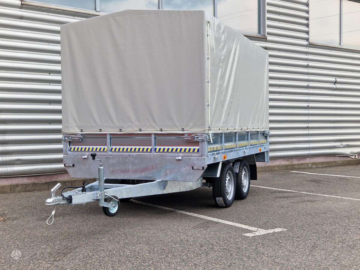 KTS Virinta, lingės, pastiprinta, passenger car trailers