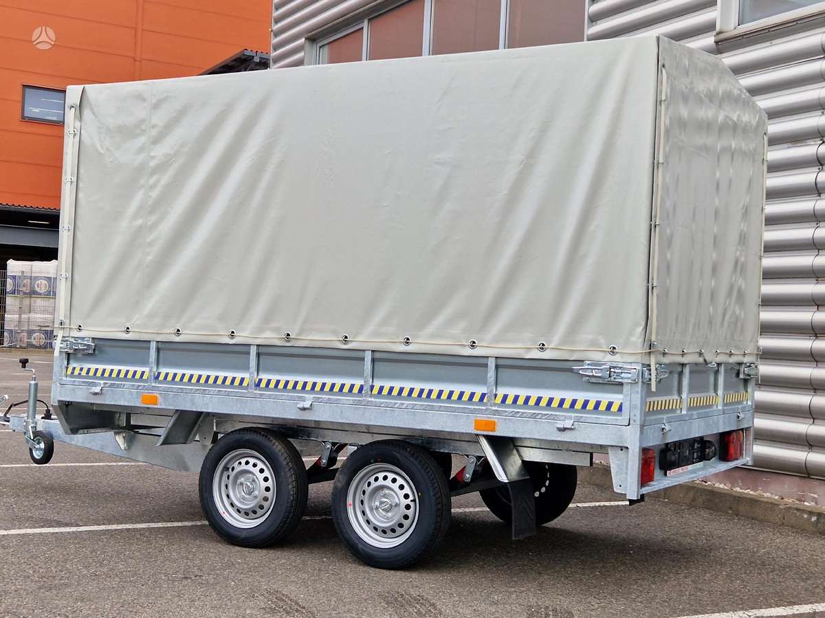 KTS Virinta, lingės, pastiprinta, passenger car trailers