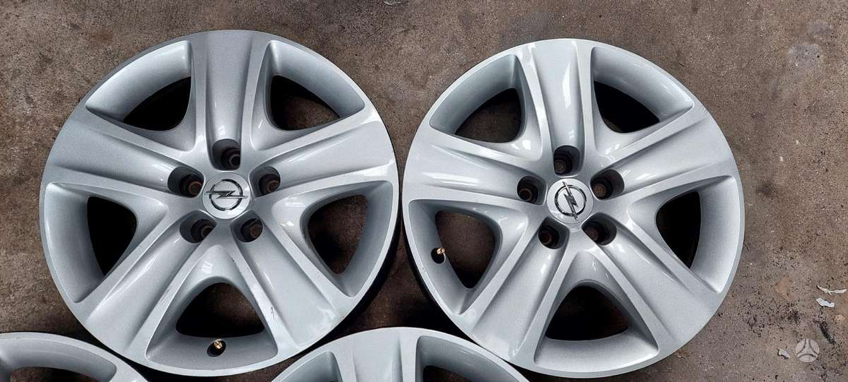 Opel, стальные штампованные диски, R17