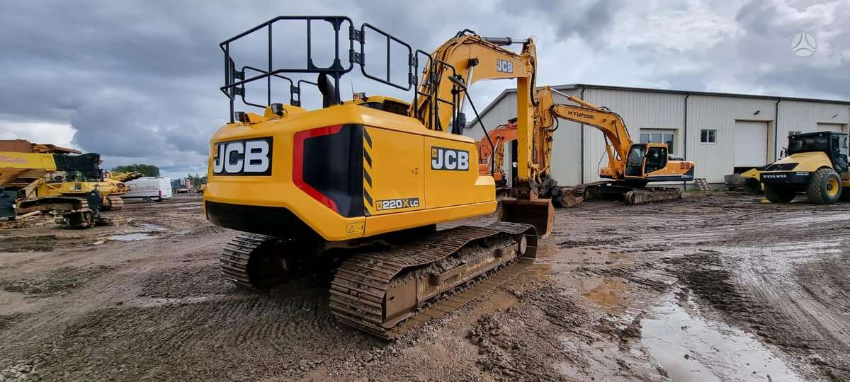 JCB 220X LC, экскаваторы