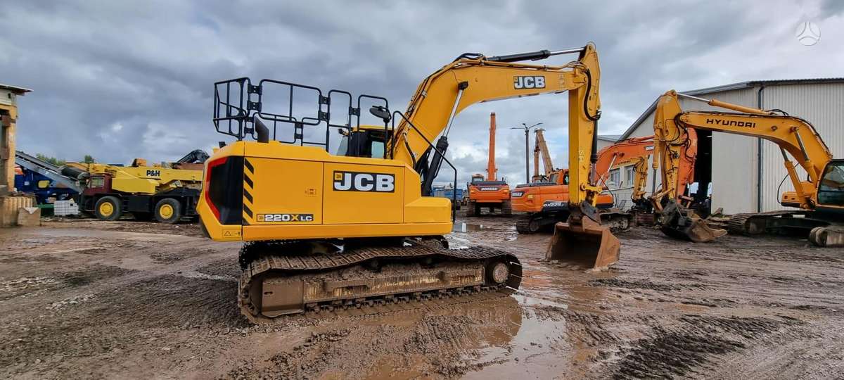 JCB 220X LC, экскаваторы