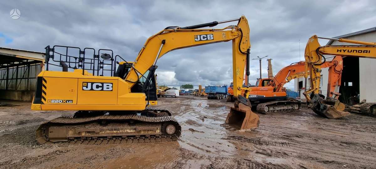 JCB 220X LC, экскаваторы