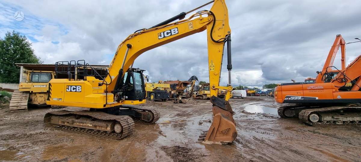 JCB 220X LC, экскаваторы